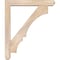 Ekena Millwork Balboa Craftsman Smooth Bracket w/ Offset Brace, Douglas Fir, 5 1/2"W x 32"D x 38"H BKT0604X32X38BOA04SDF - alternate 4